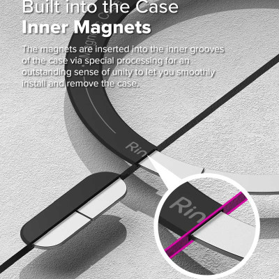 Ốp lưng cho Samsung Galaxy S25 Ultra RINGKE Fusion X Magnetic - Hàng Chính Hãng