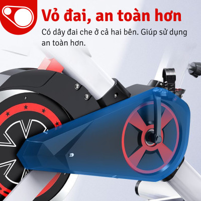 Xe đạp tập thể dục thể thao, gym, fitness giúp tăng cơ, giảm mỡ hiệu quả tại nhà 