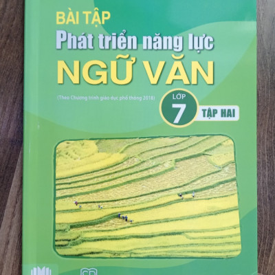 Sách - Bài tập phát triển năng lực ngữ văn lớp 7 tập 2 theo chương trình GDPT 2018 ( Cánh Diều )