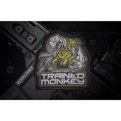 Patch_velcro chiến thuật TRAINED MONKEY_Warchief