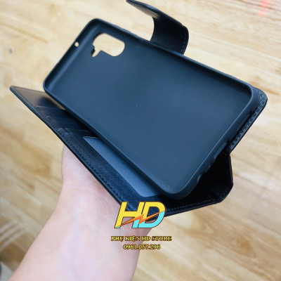 Bao Da Dạng Ví Dành Cho SamSung Galaxy A13 5G Chính Hãng Hanman có quai gài, Ngăn ví tiền, ngăn đựng thẻ - Hàng Chính Hãng