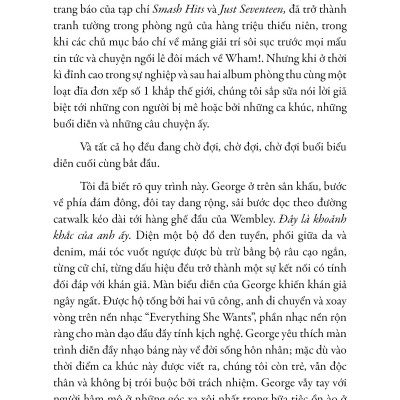 Wham! George & Tôi: Hồi Kí