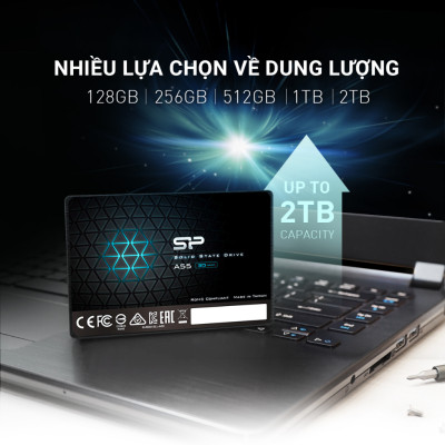 Ổ cứng Silicon Power SSD SATA III A55 2.5" -Hàng chính hãng