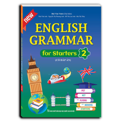 Sách - English Grammar For Starters - Có Đáp Án - Combo 2 Tập - Minh Thắng