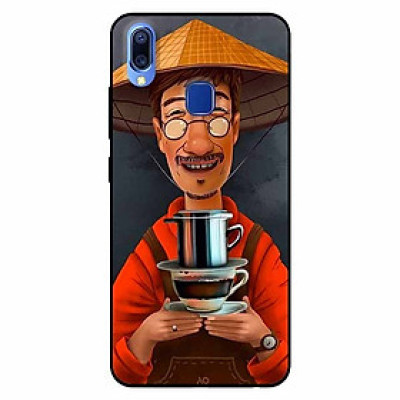 Ốp lưng in cho Vivo Y95 Cà Phê Phin