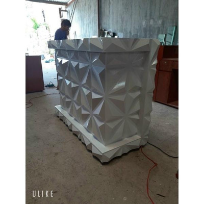 Quầy Thu Ngân & Quầy Bar Ngang 1m Ván MDF Chống Ẩm