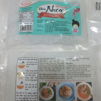 Combo 2 Gói Bún Nưa Vị Nguyên Das Keto 240g