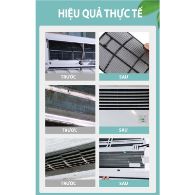 Bình Xịt Vệ Sinh Điều Hòa Quạt Hơi Nước Vệ Sinh Máy Lạnh Dung Tích 500ml Hương Thương Dễ Chịu An Toàn Tiện Lợi
