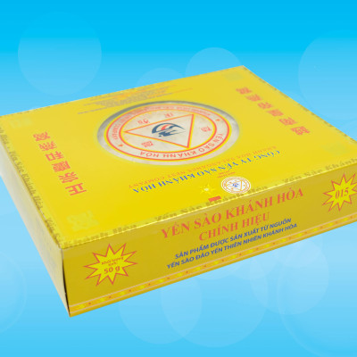 Yến sào đảo thiên nhiên Khánh Hòa tinh chế hộp 50g - 015