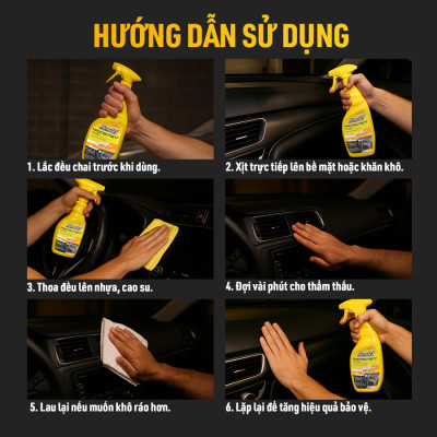 Chất Bảo Vệ Táp Lô Khử Mùi FORMULA 1 615277 473ml