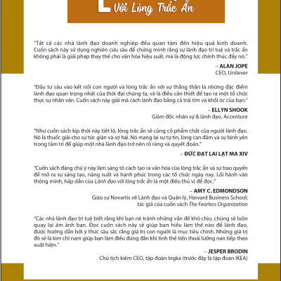 LÃNH ĐẠO VỚI LÒNG TRẮC ẨN (Compassionate Leadership) - Nhiều tác giả - Lê Thị Minh Loan dịch (bìa cứng)