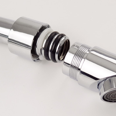 Vòi rửa chén lạnh Eurolife EL-T015 (Trắng bạc)