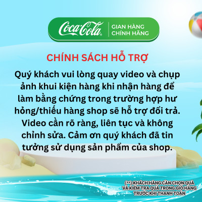 Lốc 24 Chai Nước Ngọt Giải Khát Có Ga Coca-Cola 390ml/Chaib Coca-Cola Chính Hãng_TK