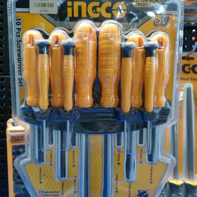 BỘ TUỐC NƠ VÍT ĐA NĂNG 10 CHI TIẾT INGCO HKSD1058 - HÀNG CHÍNH HÃNG
