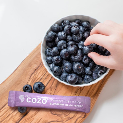 Bột Collagen Thuần Chay Chăm Sóc Da, Móng, Tóc COZO Blueberry Oligo Peptide, Dưỡng Trắng Da, Giải Nhiệt, Detox Cơ Thể, Chống Lão Hóa và Oxy Hóa