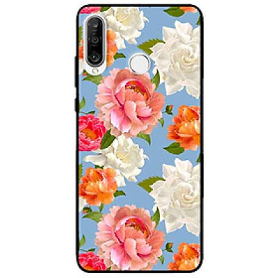Ốp lưng in cho Huawei P30 Lite Mẫu Hoa Đa Sắc