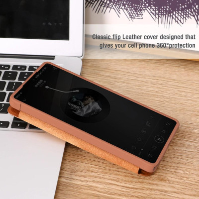 Bao da cho Samsung Galaxy S25 Ultra 5G và S22 - S23 Ultra 5G Nillkin Qin Pro - bảo vệ Camera - Hàng chính hãng