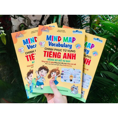Sách - Global Success Mind Map Vocabulary - Chinh Phục Từ Vựng Tiếng Anh Bằng Sơ Đồ Tư Duy Tặng File Nghe - Minh Thắng