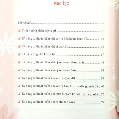 Những Bài Học Về Sự An Toàn - Kỹ Năng Tự Thoát Hiểm Trong Tình Huống Khẩn Cấp (Dành Cho Học Sinh)