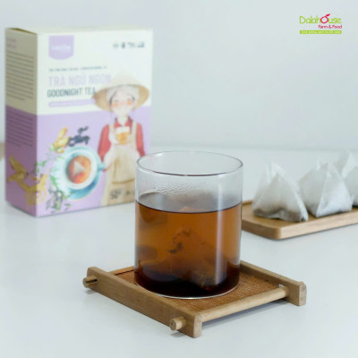 Trà Ngủ Ngon Dalahouse Hộp 50g - Thanh Nhiệt, Mát Gan, Cải Thiện Giấc Ngủ, Tốt Cho Tim Mạch, Giảm Cân, Eatclean, Healthy