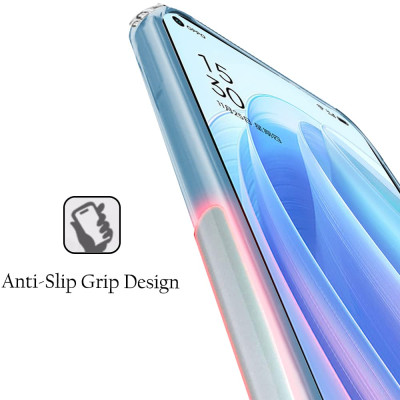 Ốp lưng silicon dẻo cho Oppo Reno 7 / Reno 7Z hiệu Ultra Thin trong suốt mỏng 0.6mm độ trong tuyệt đối chống trầy xước - Hàng nhập khẩu
