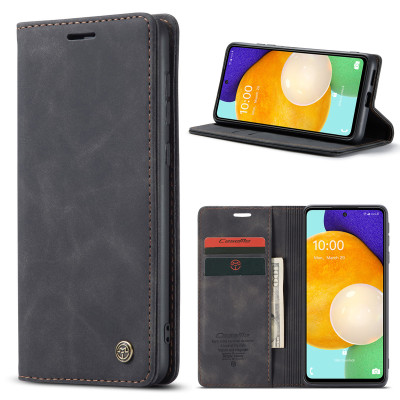 Bao da ốp lưng dành cho Samsung Galaxy A14 5G, A04, A04s, A23 5G, A24, A34 5G, A54 5G dạng ví case cao cấp, kiểu dáng sang trọng thời trang, ngăn đựng thẻ tiện lợi, bảo vệ điện thoại toàn diện - Hàng chính hãng