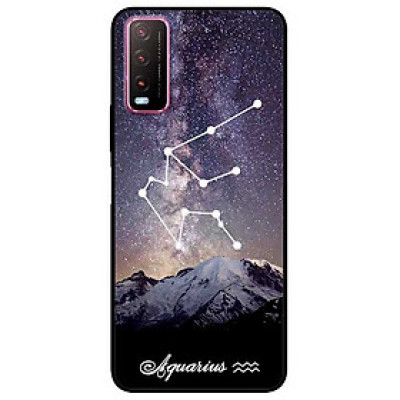 Ốp lưng dành cho Vivo Y20 - Y20s - Y12s mẫu Cung Hoàng Đạo - Aquarius