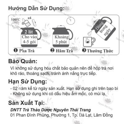 Combo 5 Hộp Trà Ngư Tinh Thảo Hỗ Trợ Cho Người Bị Trĩ Nội Trĩ Ngoại (Hộp 50 Túi Lọc X 2g)- Nguyên Thái Trang – Thảo Dược Thiên Nhiên – Tốt Cho Sức Khỏe