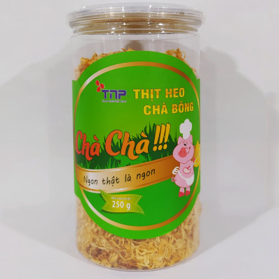 Combo 1 hũ chà bông heo TNP 250g và 1 hũ gà sấy chua cay TNP 100g