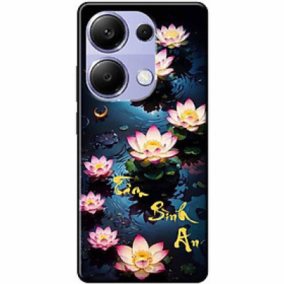 Ốp lưng Redmi 9T - 13C - 13 4G - Redmi Note 13 4G - Note 13 Pro 4G - Note 13 Pro 5G - Tâm Sen Hồng An - Hàng Chính Hãng