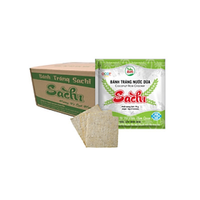 Bánh tráng nước dừa nướng - Thùng 50 gói