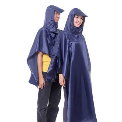 Áo Mưa 2 đầu Người Vải Dù Siêu Bền , Chống Thấm ,  Rộng , Phù Hợp Cho Nam Và Nữ 