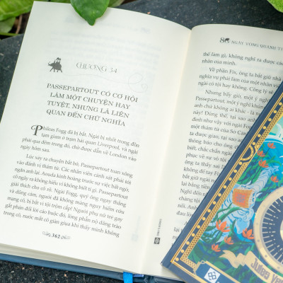 Sách - 80 ngày vòng quanh thế giới (Bìa cứng) - Đinh Tị Books