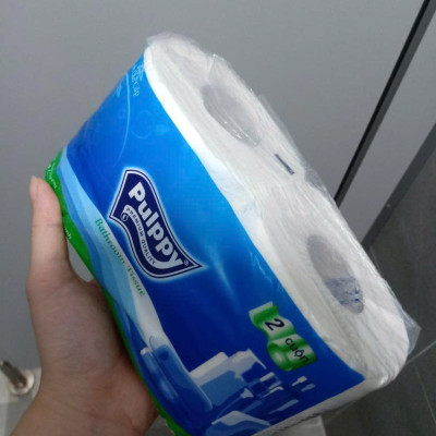 Khăn Giấy Vệ Sinh Pulppy 10 Cuộn Khăn Giấy Đa Năng Cao Cấp 2 Lớp