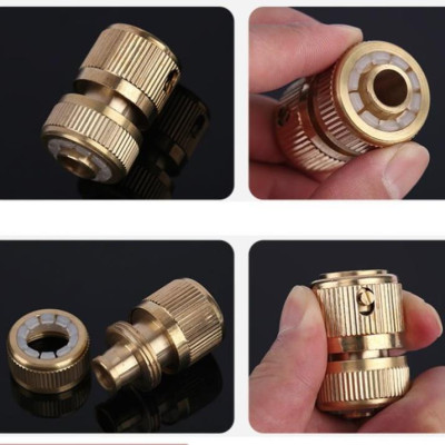  Bộ dây vòi xịt nước rửa xe, tưới cây . tăng áp 3 lần, loại 3m, 5m 206236Sđầu đồng, cút đồng, d.vàng