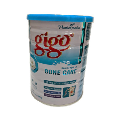 Sữa Bột Gigo Bone Care 900g Hỗ Trợ Xương Khớp Bổ Sung Collagen, Glucosamin, Canxi