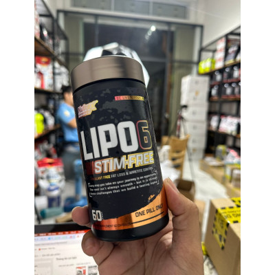 [Chính hãng] Nutrex Lipo 6 Black Stim Free (60 Viên), Hỗ Trợ Đốt Mỡ Giảm Cân, Không Chứa Caffeine