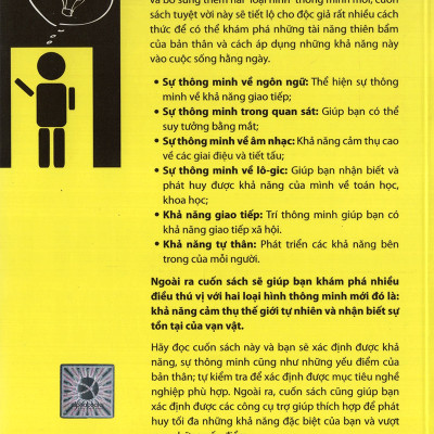 Bảy Loại Hình Thông Minh - Cuốn Sách Tiếp Cận Trí Thông Minh Với Những Góc Nhìn Đa Chiều Đầy Mới Mẻ; Tặng Sổ Tay (Khổ A6 Dày 200 Trang)