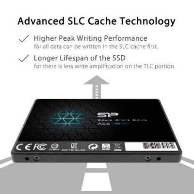 Ổ cứng Silicon Power SSD SATA III A55 2.5" -Hàng chính hãng