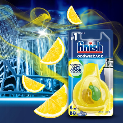 Tinh dầu treo khử mùi máy rửa bát Finish - ĐỨC CHÍNH HÃNG 