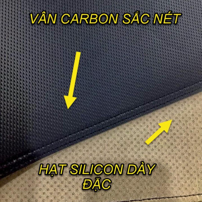 THẢM TAPLO DA VÂN CARBON CAO CẤP DÀNH CHO HYUNDAI SONATA 2009