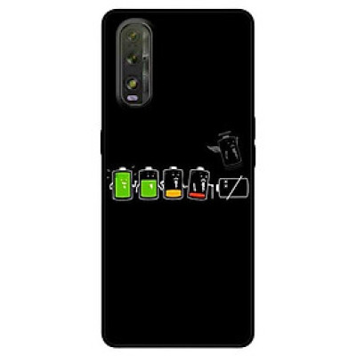 Ốp lưng dành cho Oppo Find X2 mẫu Cạn Pin
