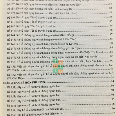 Sách - 199 bài và đoạn văn hay lớp 3