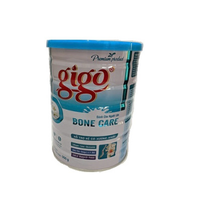 Sữa Bột Gigo Bone Care 900g Hỗ Trợ Xương Khớp Bổ Sung Collagen, Glucosamin, Canxi