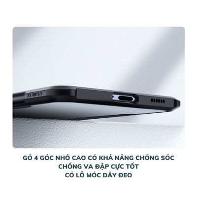 Ốp lưng Samsung S21 FE 5G trong suốt chống sốc chính hãng XUNDD, chống va đập, bảo vệ camera, siêu bền bỉ - Hàng nhập khẩu.