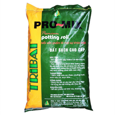 Đất hữu cơ trồng cây đa dụng - Đất sạch giàu dinh dưỡng cao cấp Tribat Promix ( 20 dm3 ) - Premium potting soil