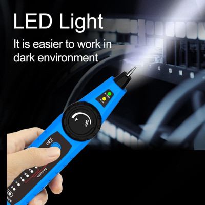 Bộ test cáp mạng + Test POE + Dò dây line điện thoại NOYAFA NF-810 - Hàng Nhập Khẩu