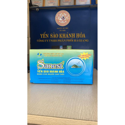 yến sanest khánh Hòa - Dành cho người Cao Tuổi Lọ 70 Ml ( Từ 40 tuổi trở lên)-21%