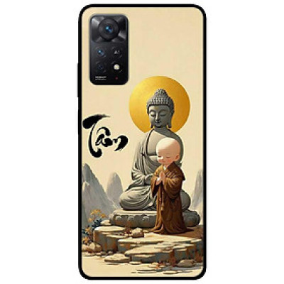 Ốp lưng Redmi 12 - Redmi note 12 4G - 12 Pro 4G - 12 Pro 5G  - Chú Tiểu Tâm Nâu - Hàng Chính Hãng