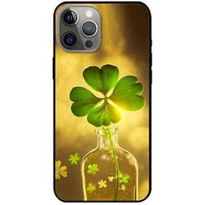 Ốp lưng cho IPhone 12 - 12 Pro - 12 Pro Max - 13 Mini - 13 - 13 Pro - 13 Pro Max - Lọ Thủy Tinh May Mắn - Hàng Chính Hãng